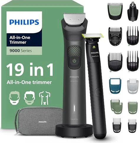 Philips Series 9000 19in1 MG9556/15 + Philips OneBlade