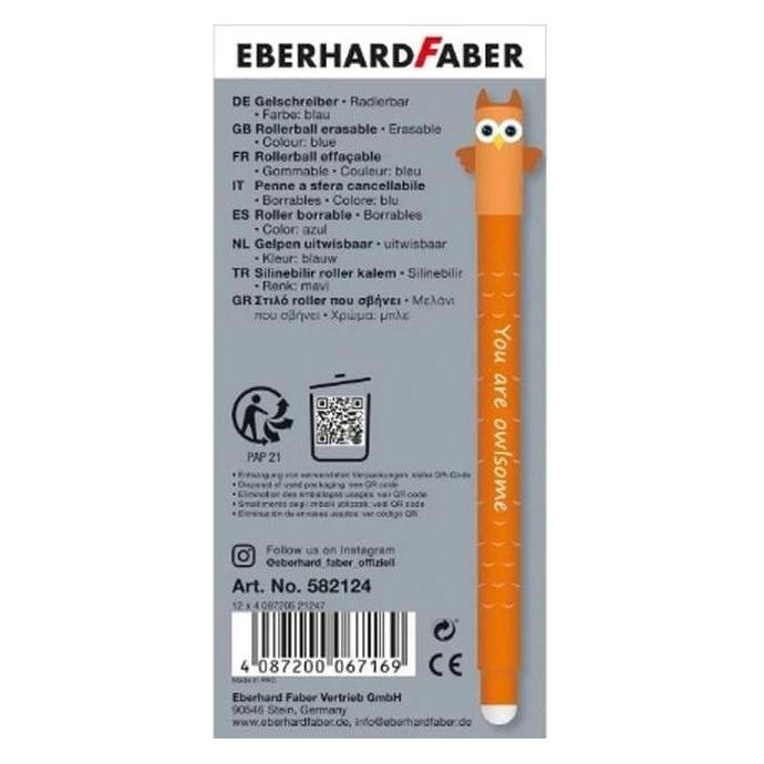 Faber Gelschreiber Radierbar blau 0,7mm Eule Animal (1x) (582124)