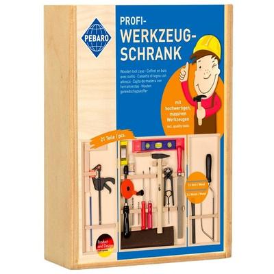 PEBARO 412 - Profi-Werkzeugschrank, 21 Teile, (60x37cm ausgeklappt)
