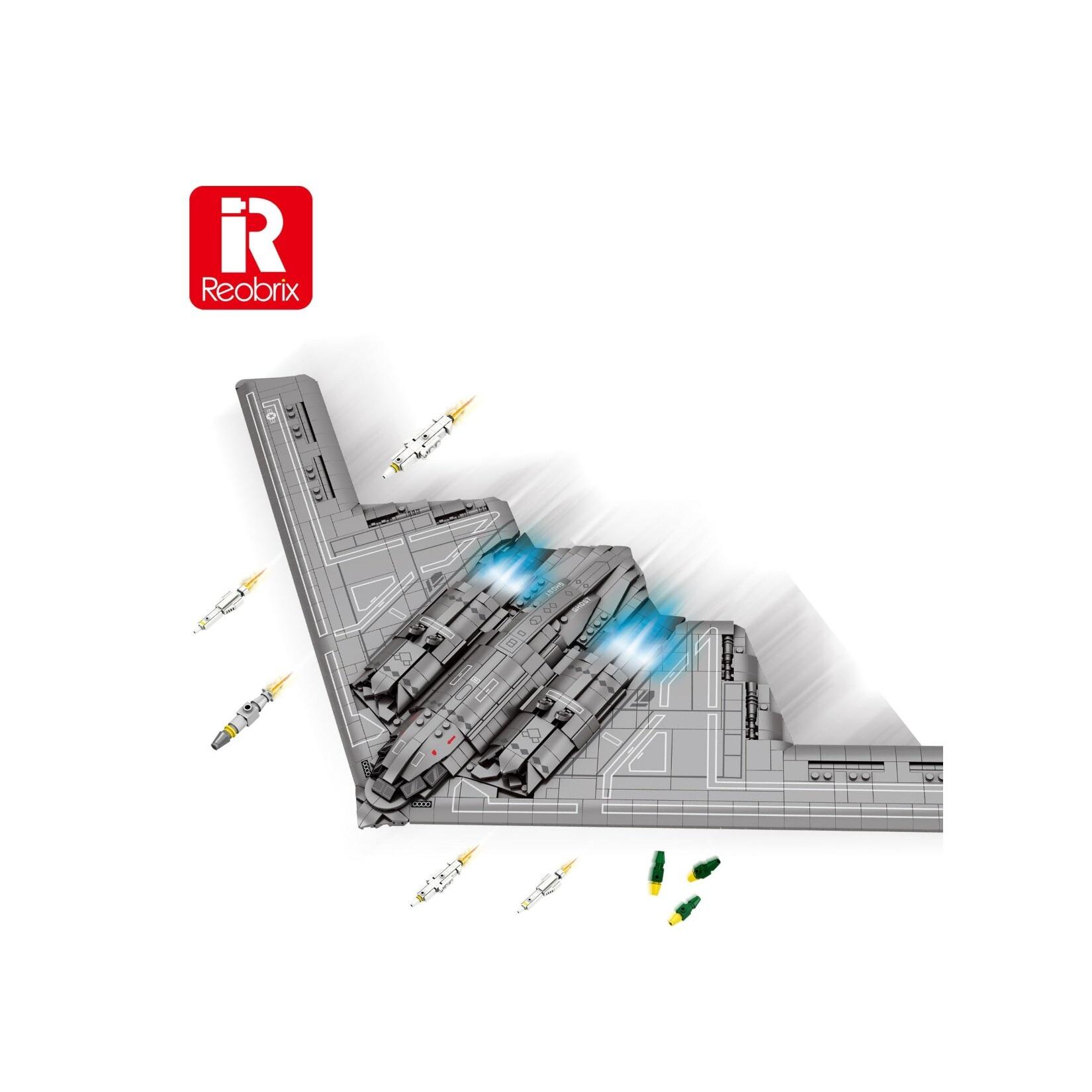 Reobrix 33038 Bomber Klemmbaustein Flugzeug 2063 Teile ab 14
