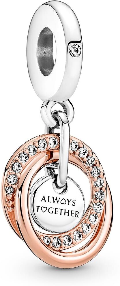 Charm Pandora Pendant Cercles Ma Famille Pour Toujours Femme