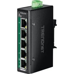 TRN TI-PGLC50 - Switch, 5-Port, Gigabit Ethernet, PoE+