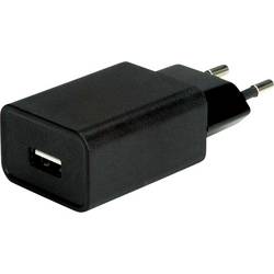 Value USB Ladegerät 18 W 1x USB-A Quick Charge 3.0 Schwarz Innenbereich Qualcomm Quick Charge 3.0 19.99.1092