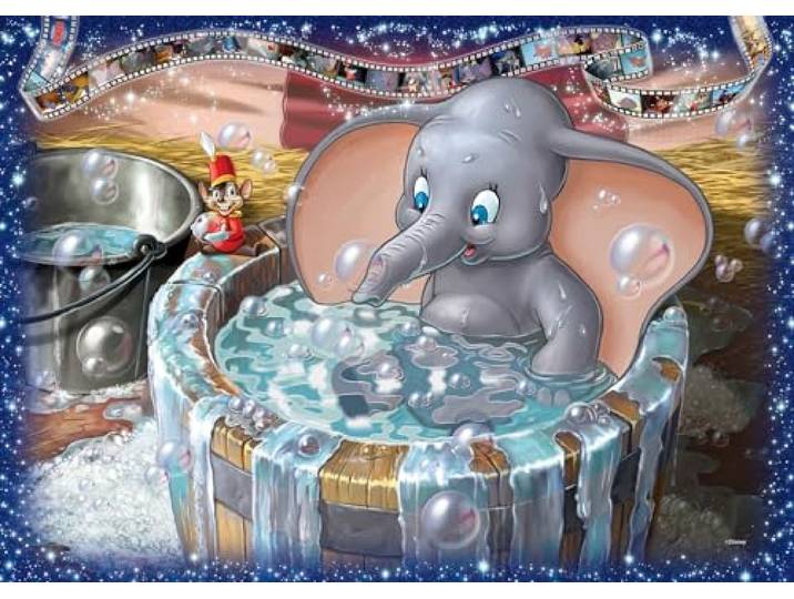 Ravensburger Erwachsenenpuzzle 1000 Teile - Disney Classics - Dumbo, Nieuwe versie