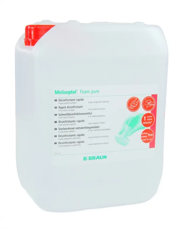 B.Braun SE Meliseptol Foam pure Flächendesinfektion 5 Liter Kanister 19288