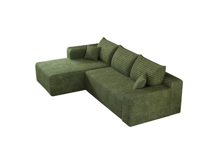 ComfortXL Ecksofa De-34793 Linke modulares L-Design Grün, 241x151 cm, Wohnzimmer, Sofas & Couches, Wohnlandschaften, Ecksofas
