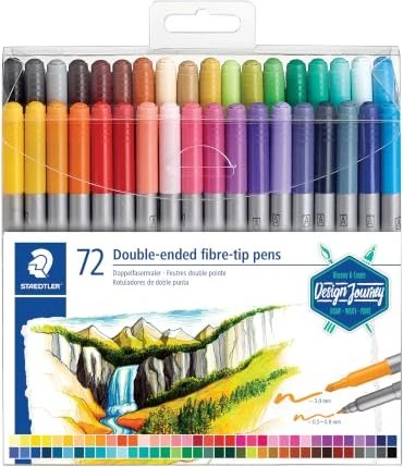 STAEDTLER Design Journey 72 Farben, 72 Stück