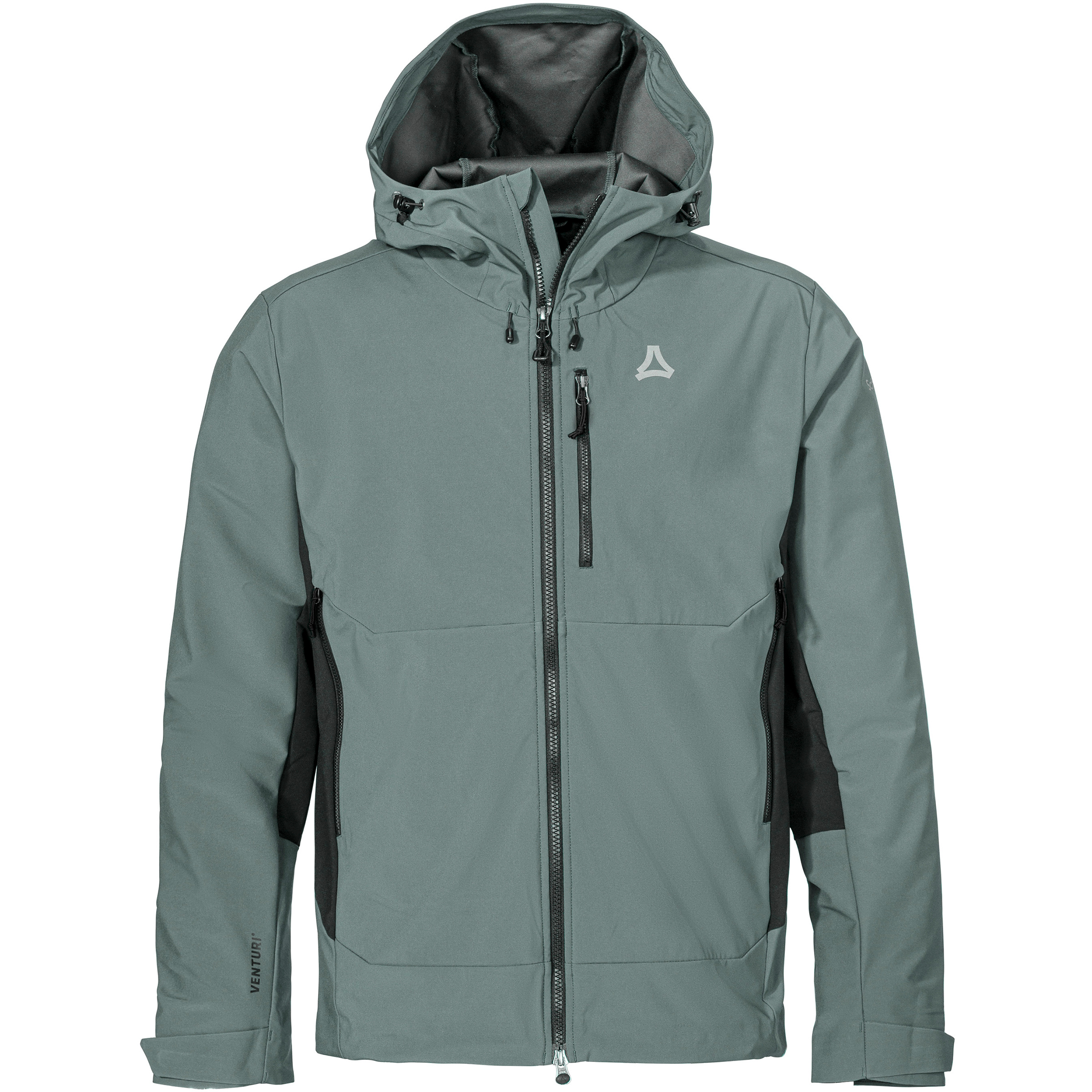 Schöffel Style Milagle Softshell Herren Softshelljacke grau Größe XXL Skitour Isolierend Wasserabweisend