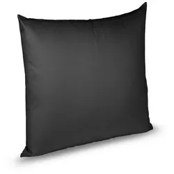 fleuresse Satin-Kissenbezug Satin 80 x cm Schwarz