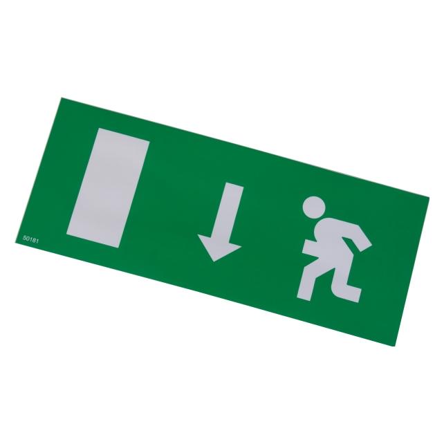 Safe Flugtvejsskilt Selvlysende Ned 10,5m (1048909)
