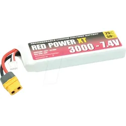 RD XT 3000 S2 - Akku-Pack, Li-Polymer, 7,4 V, 3000 mAh