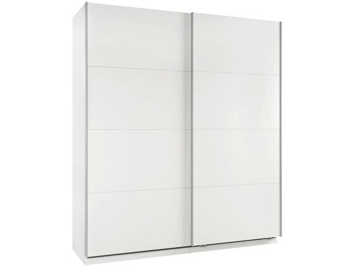 Schwebetürenschrank B: 182cm Ondega Weiß