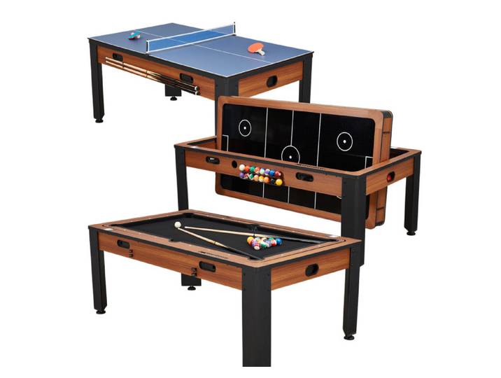 Table multi jeux Billard convertible air hockey industrielle