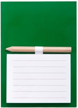 Bloc-notes magnétique personnalisé Yakari vert