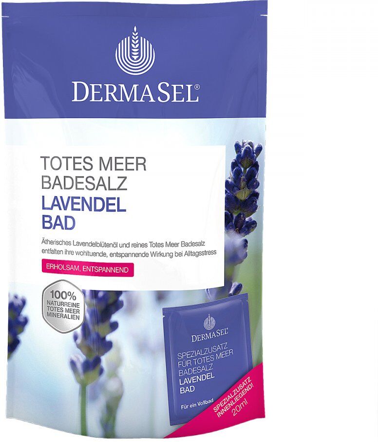 Dermasel Totes Meer Badesalz+Lavendel Spa