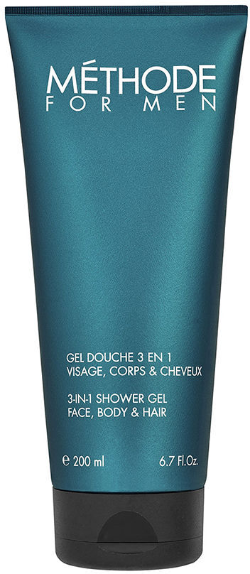 Jeanne Piaubert Metodo Per Uomo gel douche 3 n 1 visage, corps & cheveux 200 ml