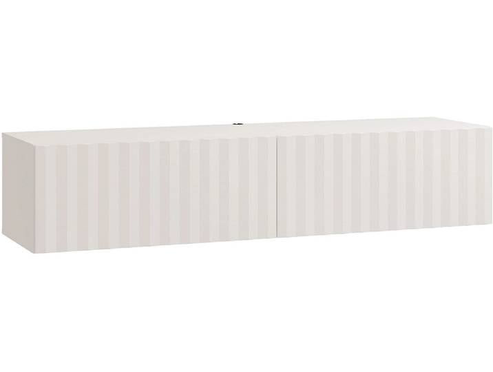 Hängender TV-Schrank ANTIBES 154cm weiss glänzend