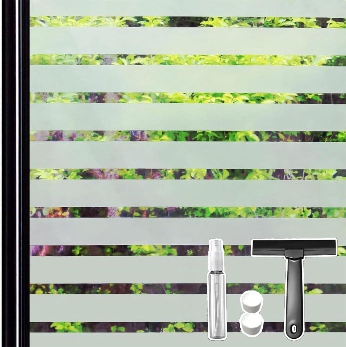 Wit Raamfolie Privacy - Statische Glasfolie voor Privacy - 30 x 200 cm