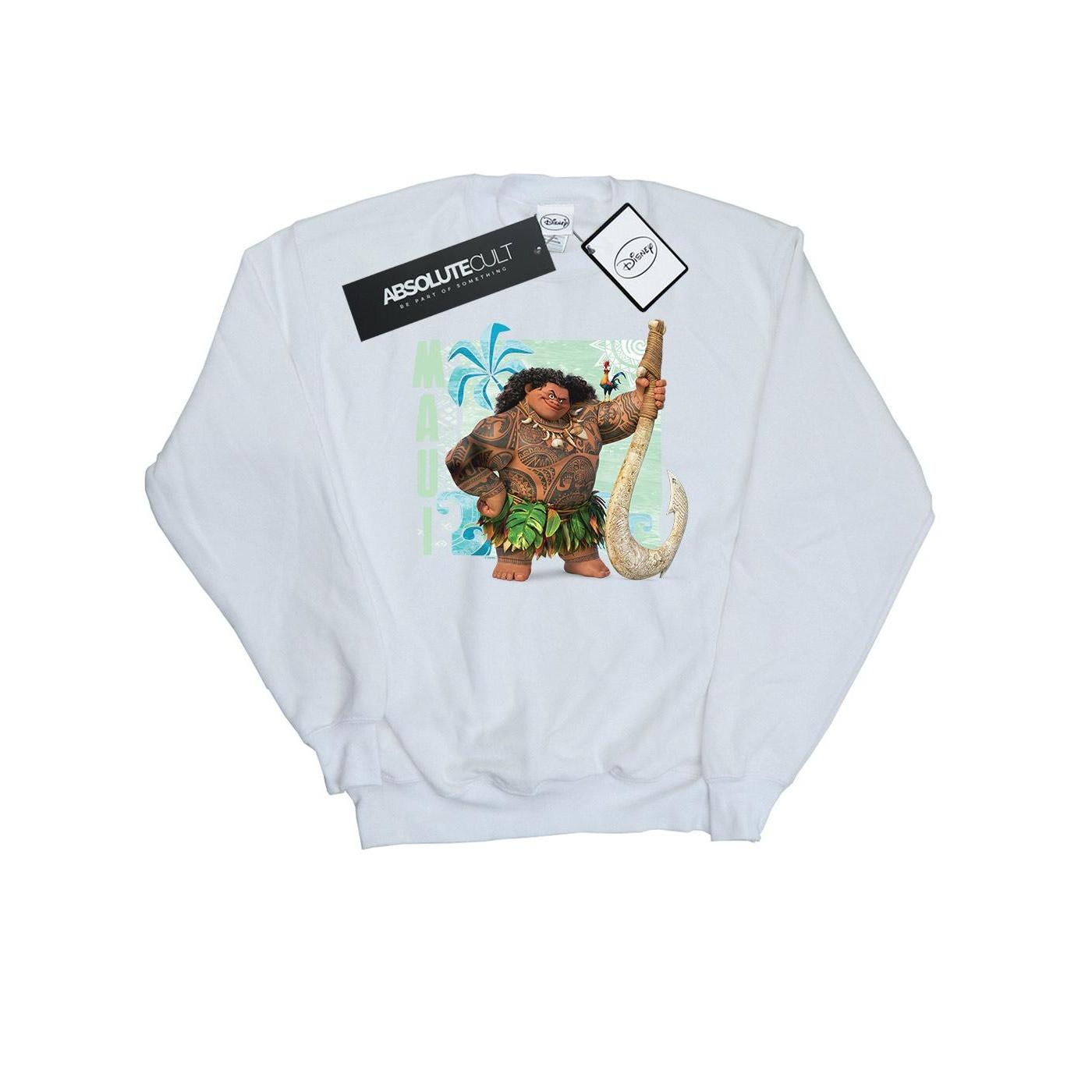 Disney Jongens Moana Maui Sweatshirt (Wit)