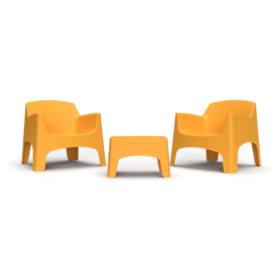 Gardena Garden furniture set Set Ibiza Terrace dark yellow 8003723802212 (BICA)