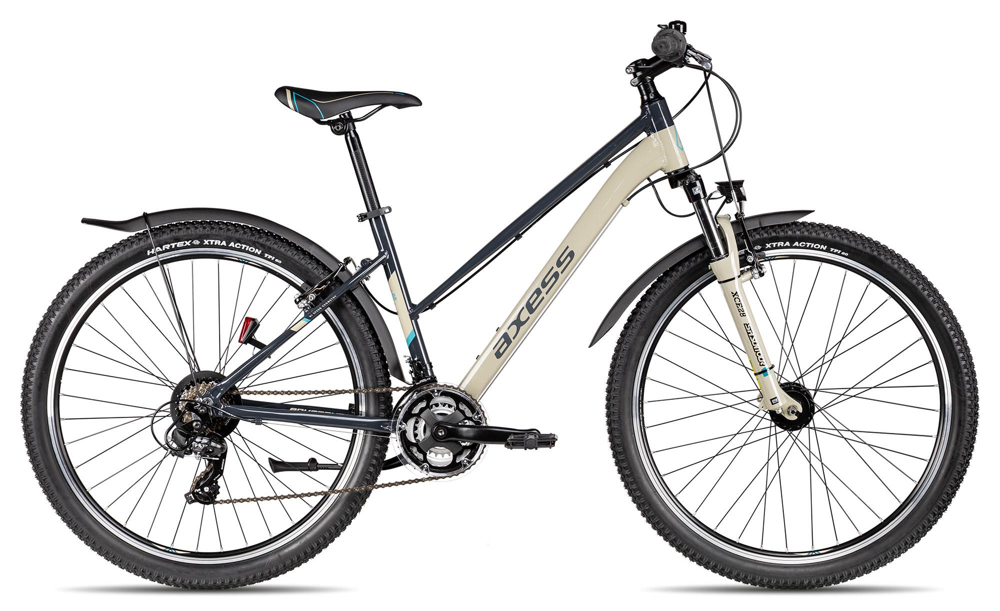 Axess Adventure 27.5 Trapez 27.5 Zoll Schwarz 38 cm