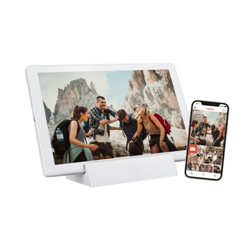 Braun DigiFrame 1011 WiFi mobil 25,7cm (10,1) weiss