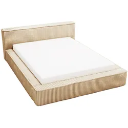 POLSTERBETT Lago 140x200 Beige