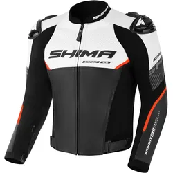 SHIMA Bandit 2.0 perforierte Motorrad Lederjacke 48