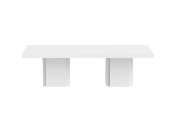 Esstisch Duck Holz weiss hochglanz B 262 T 130 cm - Esstisch