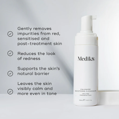 Medik8 Calmwise Soothing Cleanser Espuma de Limpeza Apaziguante 40ml