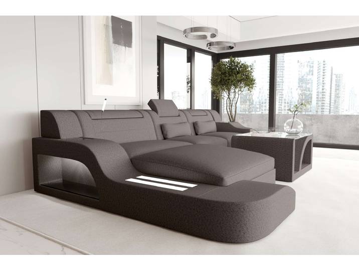 Ecksofa Palermo L Form Stoffsofa