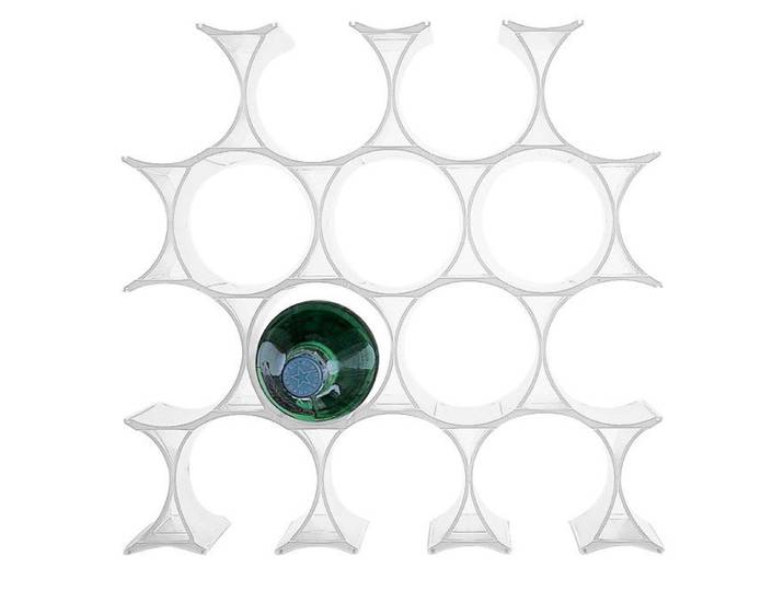 KARTELL Porte-bouteilles INFINITY pack de 16 pièces (Blanc - Polypropylène coloré dans la masse)