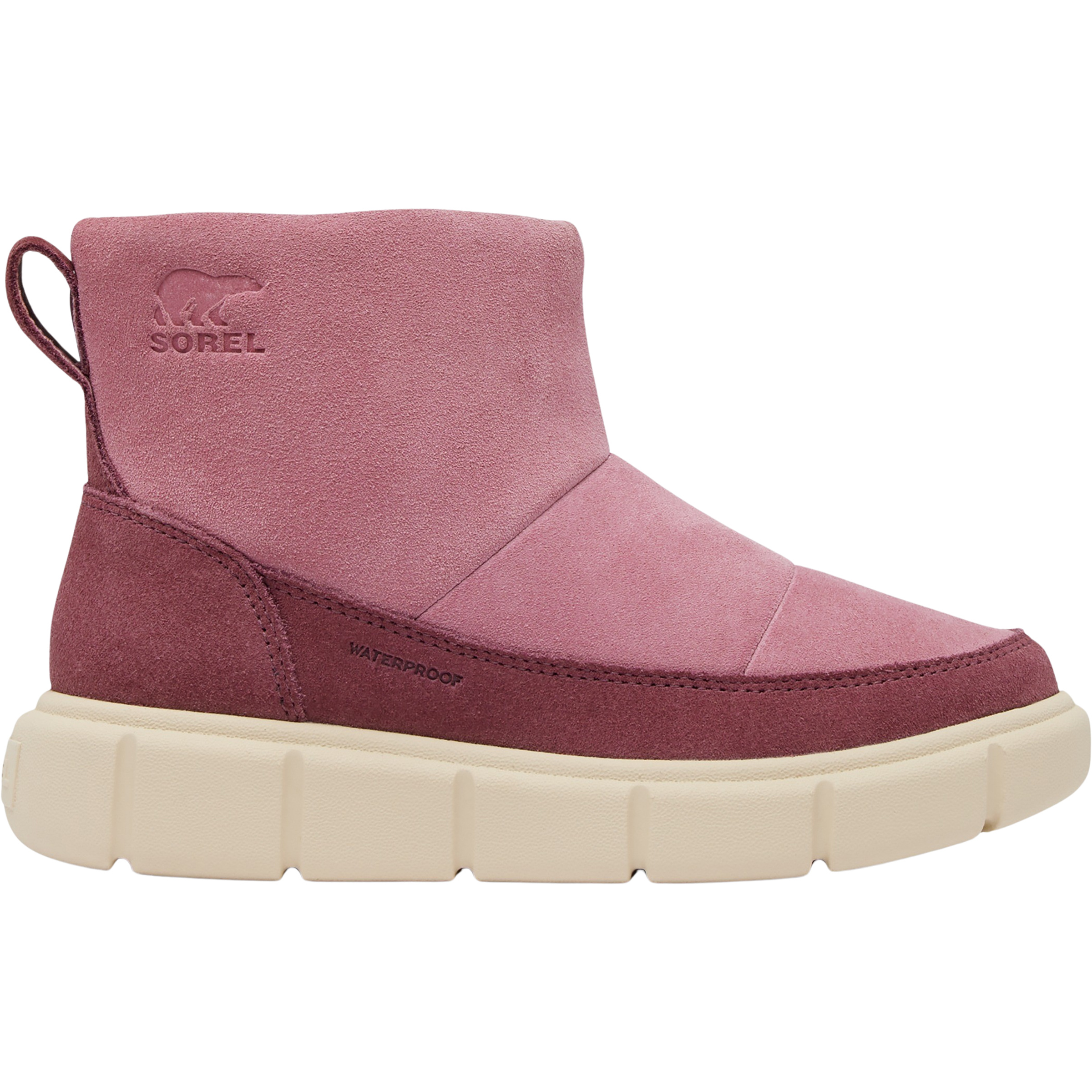 Sorel Explorer III Slip-on WP Kinder Winterschuhe & Winterstiefel rosa Größe 33 Wasserdicht