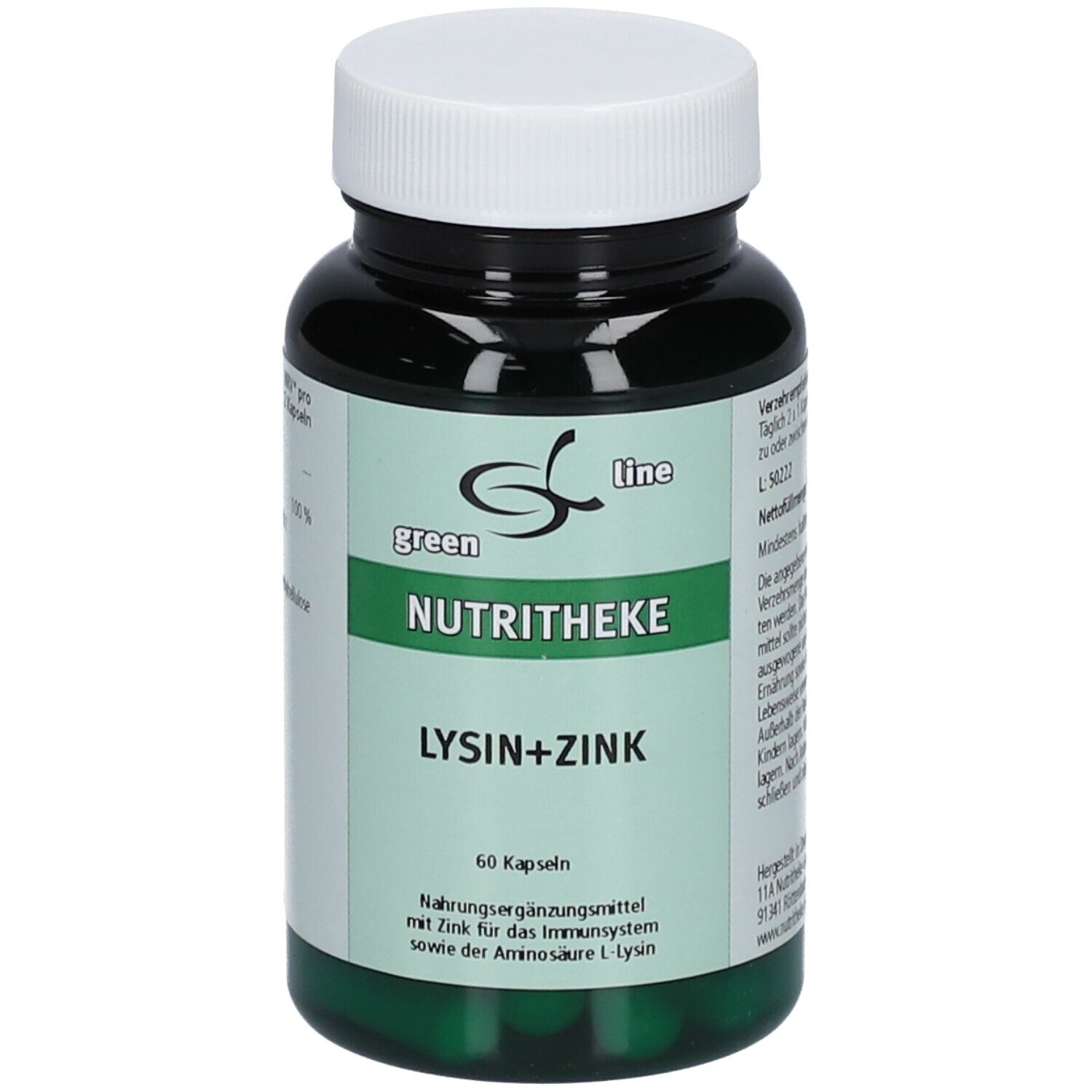 Lysin+Zink Kapseln 60 St