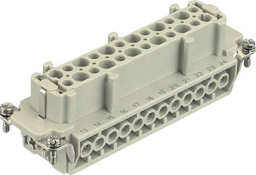 Harting 09330242711 Buchseneinsatz Han E 24 + PE Schrauben 1St.