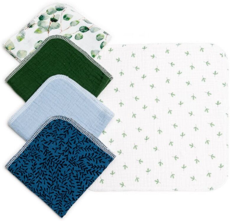 T-TOMI BIO Muslin Napkins lingettes 25 x 25 cm Boy 5 pcs