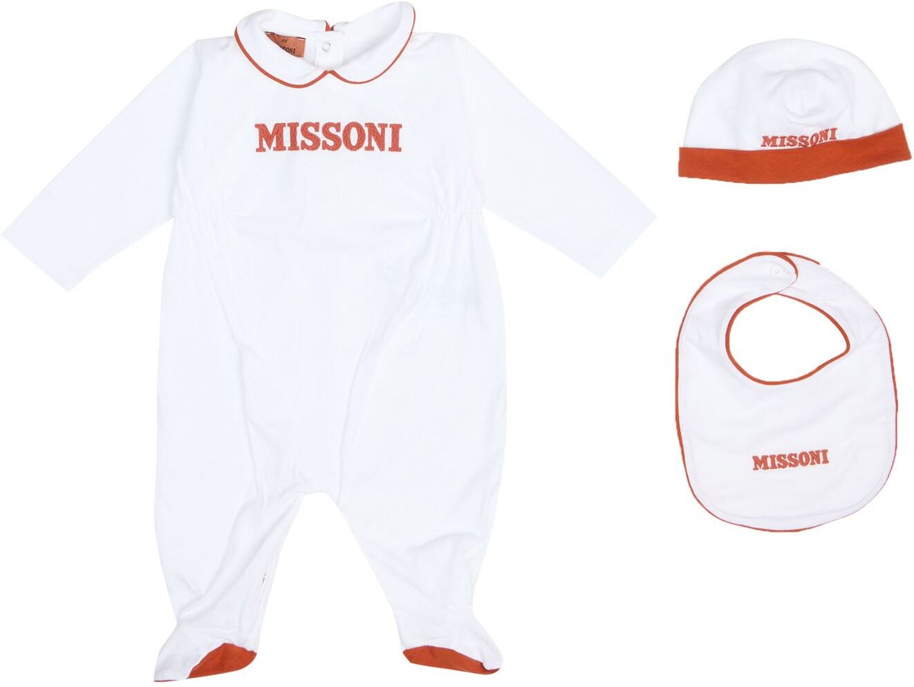 Missoni Kids Set para bebé Unisex Blanco 3,6 Unisex