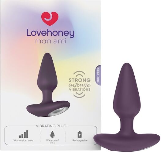 Lovehoney mon ami Lovehoney-mon-ami Sex-Toys VibratorenVibrating Plug Purple 1 ml ()