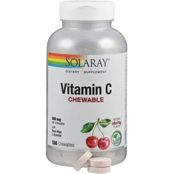 Vitamin C 500 mg Kautabletten Kirsche Solary 100 ST