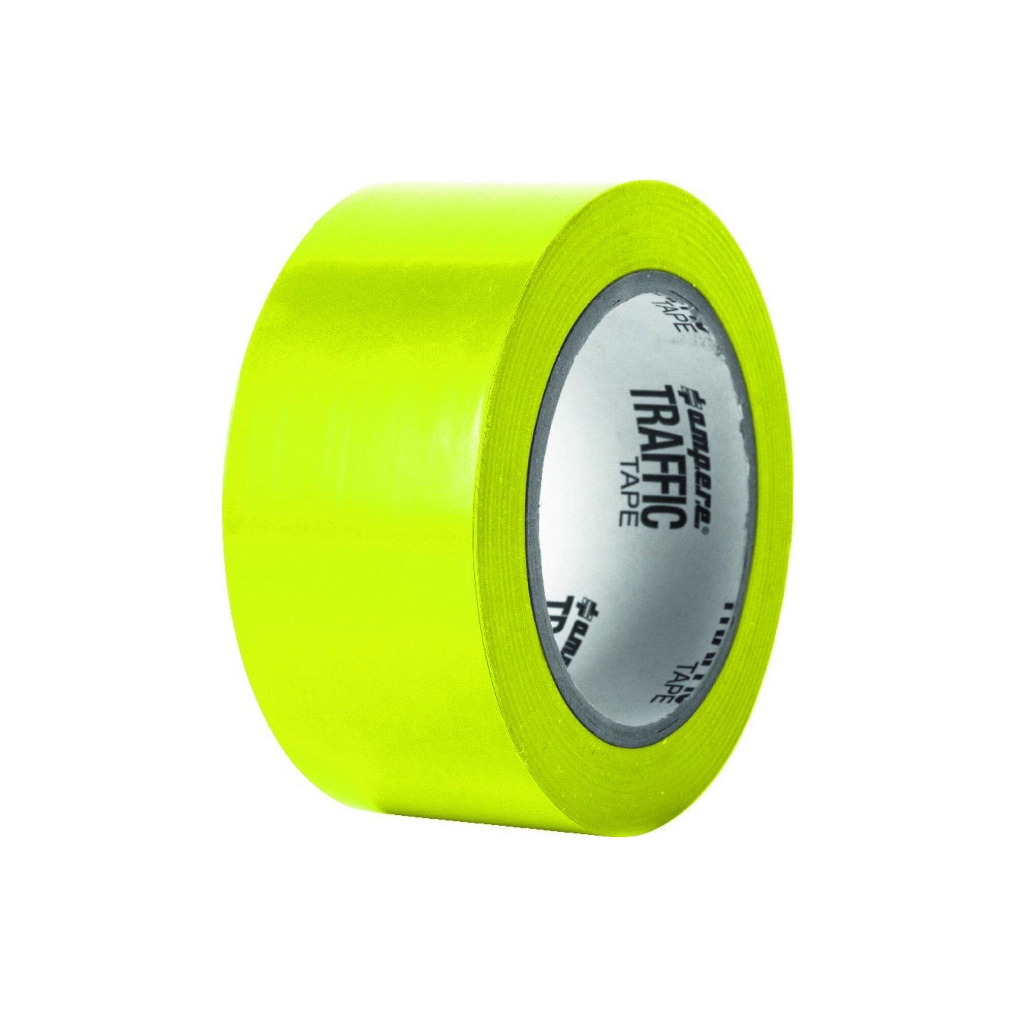 A.M.P.E.R.E. Traffic Tape Standard 0,15 mm Dicke 50mm x 33m Gelb (10769)