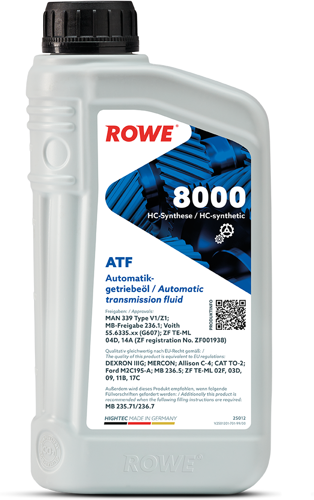 Rowe Getriebeöl Hightec Atf 8000 [1 L] 25012001099 1l