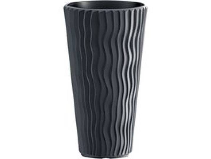 PROSPERPLAST Pot de fleurs Sandy Slim (anthracite, L 39 x h 71 x p 39 cm)