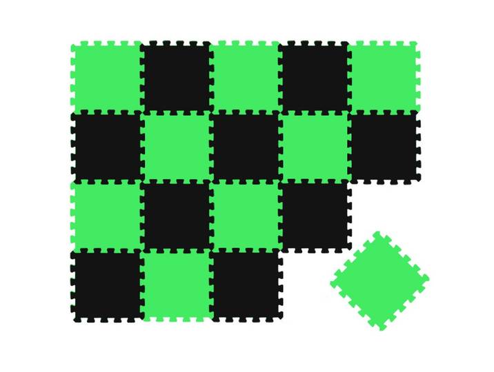 SPIELMATTE ab Null - 180/90 cm Puzzlematte Schwarz