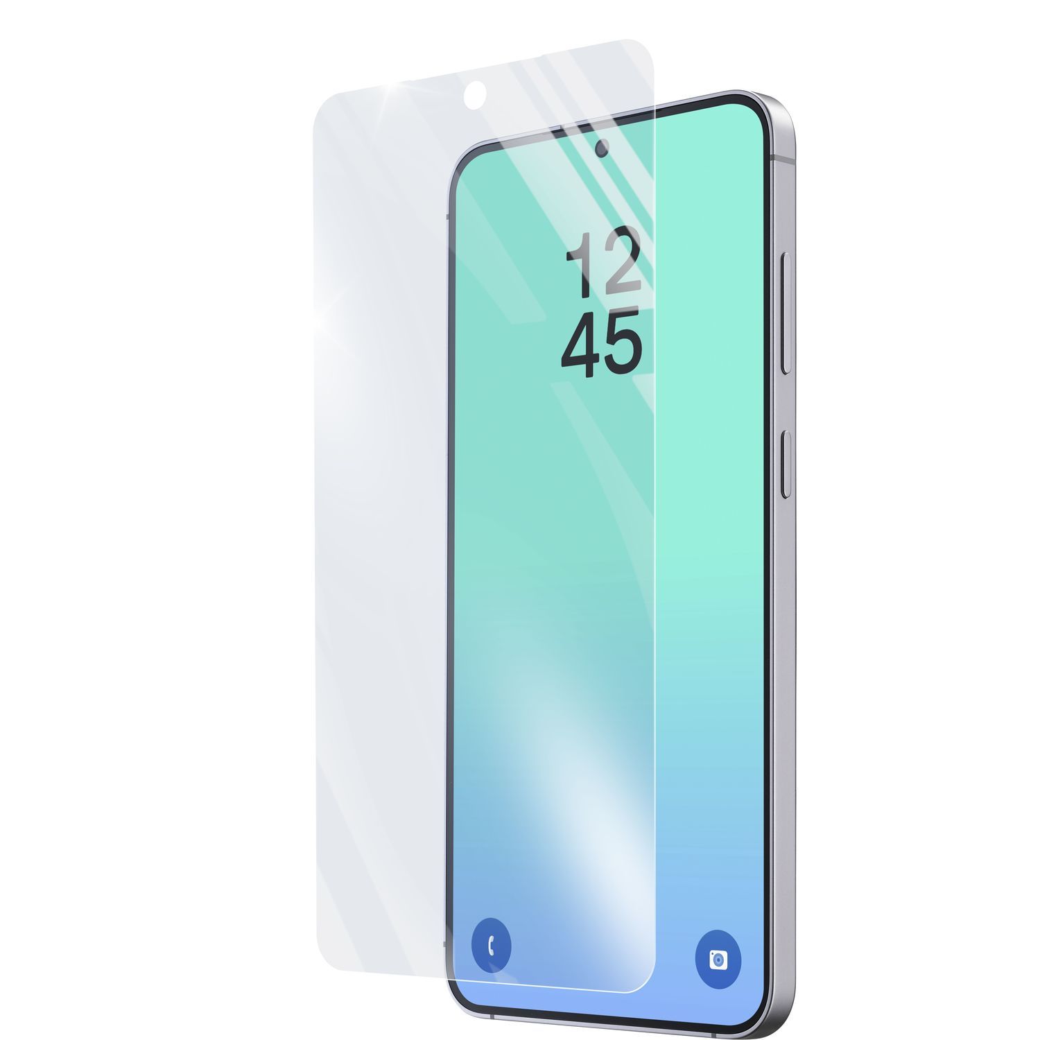 Cellular Line Klare Bildschirmschutzfolie gehärtetes Glas für Samsung Galaxy S26 Impact Glass TEMPGLASSGALS26