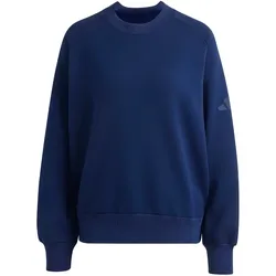 adidas Soft Lux Sweatshirt Damen KS7920 - dark blue XXL