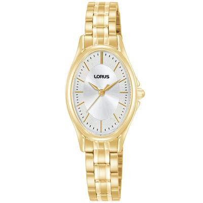 Quarzuhr LORUS, goldfarben, silberfarben, Armbanduhren, Damen, Quarzuhr, Armbanduhr, Damenuhr, Edelstahlarmband, analog
