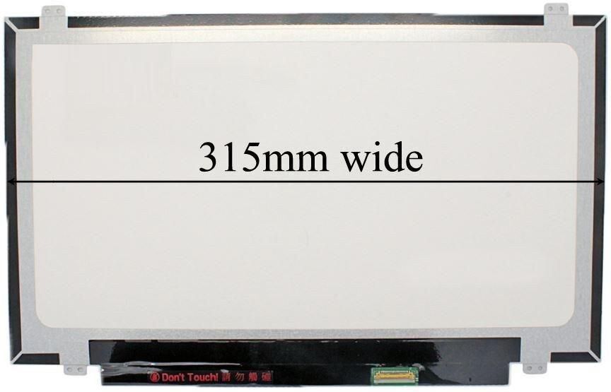 CoreParts MSC140F30-213M 14.0" FHD Matte IPS LCD Laptop Screen, 1920 x 1080, 30-pin, Top and Bottom Brackets