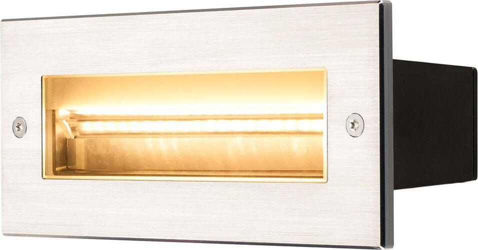 Slv Brick Outdoor Wandeinbauleuchte, Led, 3000k, Edelst., 230v, Ip67, 10w - Einbauleuchten (Outdoor)