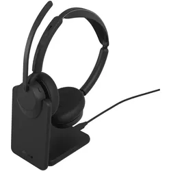 Jabra Evolve3 45 UC Stereo Headset On-Ear schwarz