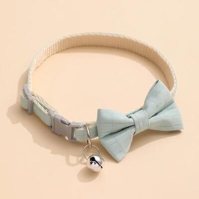 Inspire Essentials Bow Bell Pet Collar For Cats & Small Dogs 3